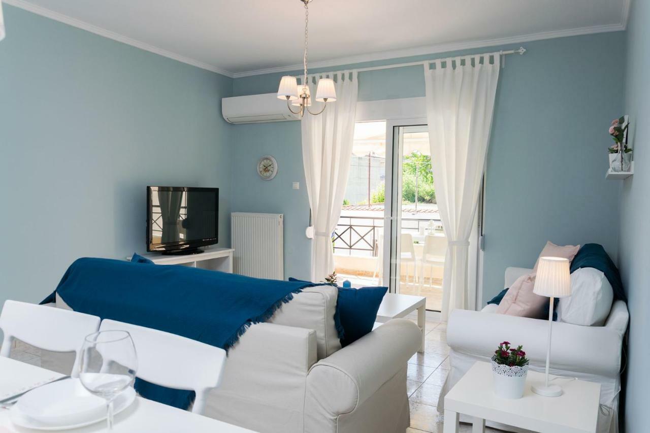Casa Di Emma Lägenhet Néa Péramos Exteriör bild